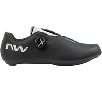 Northwave Sonic Plus Wide 2026 - Zapatillas de ciclismo de carretera, color negro y gris, Negro , 40.5 EU Ancho