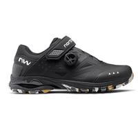 Northwave Spider Plus 3 - Zapatillas de Ciclismo MTB Hombre | Zapatos Mountain Bike Trail y All Mountain Negro 45