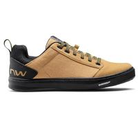 Northwave Tailwhip - Zapatillas MTB Hombre - Suela Michelin NW Flat Pedal, Lona Resistente, Cordones Seguros, Negro EU 42