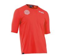 Northwave Xtrail 2 Maillot de ciclismo corto rojo 2024: talla: L (50)