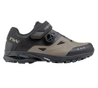Northwave Zapatillas Spider Plus 3 Hombre, Brown Black, 44 EU