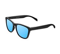 Northweek Regular Deck - Gafas de Sol para Hombre y Mujer, Polarizadas, Negro/Azul Hielo