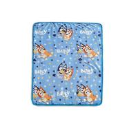 Northwest Bluey Silk Touch - Manta Sherpa de 40 x 50 Pulgadas, Happy Times