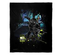 Northwest Cartoon Network - Manta de seda con tacto de Ben 10, 50 x 60 pulgadas, Ultimate Alien
