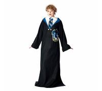 Northwest Comfy Throw Harry Potter-Manta de Cuerpo Completo Player cómoda con Mangas, Reglas de Ravenclaw, 48 x 71 Inches Unisex Adulto