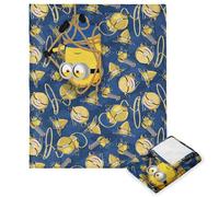 NORTHWEST Despicable Me 4 Cloud - Manta de Felpa súper Suave, 50 x 60 Pulgadas, Solo Tienes Que Colgar