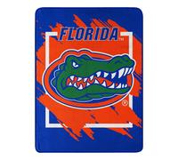 NORTHWEST ENTERPRISES NCAA Manta de micro Raschel con diseρo dimensional de 46 x 60 (Florida Gators)