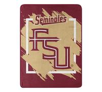NORTHWEST ENTERPRISES NCAA Manta de micro Raschel con diseρo dimensional de 46 x 60 (Florida State Seminoles)