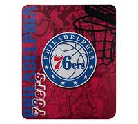 Northwest Manta de Forro Polar con Estampado de los Golden State Warrios, de la NBA, 1NBA/03101/0020/AMZ, Azul, 50 x 60 Inches