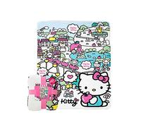 Northwest Manta de poliéster, Hello Kitty My Cute World, 60 x 80 Pulgadas