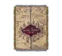 Northwest Tapiz Tejido Manta, Poliéster, Mapa de Merodeadores, 48" x 60"