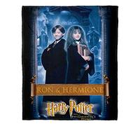 Northwest Manta de Seda de Harry Potter, 50 x 60 Pulgadas, Ron y Hermione