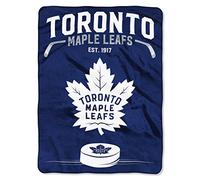 Northwest Manta Raschel de Felpa Inspirada en Hojas de Arce de Toronto con Licencia Oficial de la NHL, 60 x 80 Pulgadas