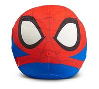 Northwest Marvel'S Spider-Man, Spider-Man 3D Ultra Stretch Cloud Almohada, 11 Pulgadas Redonda, Multicolor