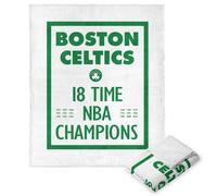 Northwest NBA Boston Celtics Campeones de la NBA 2024 Manta de tacto de seda 50 ""x 60"" Lucky