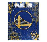 Northwest NBA Golden State Warriors - Manta Raschel unisex para adultos, 50 x 60 pulgadas, desplegable