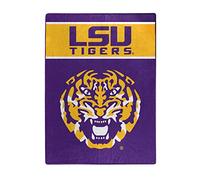 Northwest NCAA LSU Tigers - Manta Raschel Unisex para Adultos, 60 x 80 Pulgadas, básica