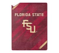 NORTHWEST NCAA Silk Touch Sherpa Manta 60 x 80 Florida State Seminoles