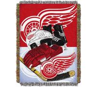 Northwest NHL Detroit Red Wings Unisex-Adult Woven Tapestry Throw Blan