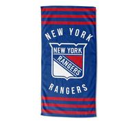 Northwest NHL New York Rangers - Toalla de Playa, 76 x 152 cm, diseño a Rayas