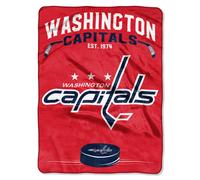 Northwest NHL Washington Capitals Unisex-Adult Raschel Throw Blanket