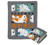 Northwest Pokemon - Manta Sherpa de visón, 50 x 60 Pulgadas, Hierba, Fuego, Agua