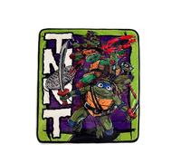 Northwest Teenage Mutant Ninja Turtles - Manta Sherpa con Tacto de Seda, 40 x 50 Pulgadas, Turtle Terror