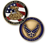 Northwest Territorial Mint Don't Tread On Me Air Force Challenge Moneda