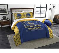 Northwest The Company Juego de edredón y Fundas de Almohada de la NBA Golden State Warriors Reverse Slam, Azul, 86" x 86"