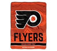 Northwest The Company NHL Philadelphia Flyers Break Away - Manta de Micro Raschel, 46 x 60 Pulgadas, Color Naranja