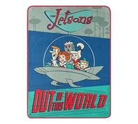 Northwest The Jetsons Micro Raschel Manta de 46 x 60 Pulgadas, out of This World