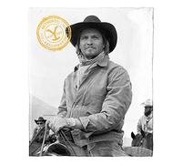 Northwest Yellowstone - Manta de Seda táctil, 50 x 60 Pulgadas, Kayce Dutton