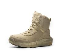NORTIV 8 Botas de Militares Ligeras Botas Tácticas para Hombre Transpirable Botas de Combate Policiales Antideslizantes Botas,Size 46,Arena,NMUMMT2502