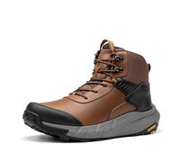 NORTIV 8 Botas Militares Hombre Impermeables Tácticas | Botas impermeables de caña alta, cuero premium con puntera reforzada, entresuela EVA, durables y antideslizantes.