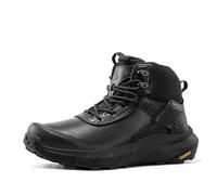 NORTIV 8 Botas Militares Ligeras Hombre Botas Tácticas de Seguridad Impermeables Botas Transpirable de Combate Policiales Antideslizantes,Size 43,Negro,SNMT246M