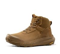 NORTIV 8 Botas Militares Ligeras Hombre Botas Tácticas de Seguridad Impermeables Botas Transpirable de Combate Policiales Antideslizantes,Size 41,Coyote,SNMT246M