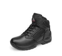 NORTIV 8 Botas Tácticas de Militares Hombre Botas de Combate de Motocicleta Senderismo Transpirable Cómodo Zapatillas ALLOY,Size 47,Negro,ALLOY