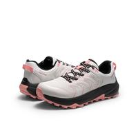 NORTIV 8 Zapatillas de senderismo ligeras para mujer con soporte para arco, trabajo, camping, tenis, entrenamiento, cross training eco, caqui, 36.5 EU