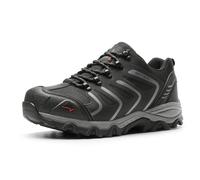 NORTIV 8 Zapatos de Senderismo Hombres Zapatillas Trekking Impermeables Botas Montaña Ligeros al Aire Libre Negro 160448_LOW-W Talla 44.5W EU/11US