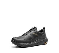 NORTIV 8 Zapatos Trekking Hombres con Suela Goma Antidelizante Zapatillas Senderismo Impermeables Botas Montaña Ligeros,Size 41,Negro,NMUMHI2505
