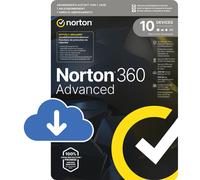 Norton 360 Advanced [10 dispositivos - 1 año - 200 GB] (en inglés)