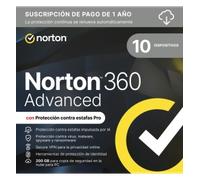 Norton 360 Advanced | 10 Dispositivos | 1 Año | Descarga Digital