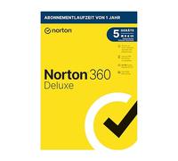 Norton 360 Deluxe 2021 | 5 Devices | Antivirus | Unlimited Secure VPN & Password Manager | 1 Year | PC/Mac/Android/iOS | Activation Code in Original Packaging