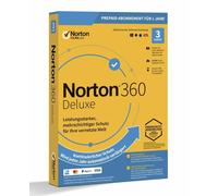 Norton 360 Deluxe, 25 GB Cloud-Backup, 3 Geräte 1 Jahr KEIN ABO
