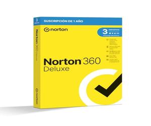 NORTON 360 Deluxe 25GB ES 1us 3 dispositivos 1A