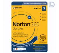 Norton 360 Deluxe para 5 dispositivos, 1 año + 50 GB
