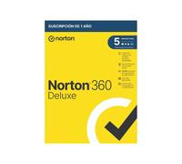 Norton - 360 Deluxe Seguridad de antivirus Español 1 licencia(s) 1 año(s)