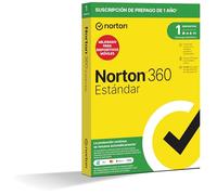 Norton 360 Estándar 2025 - Antivirus Software para 1 Dispositivo y 1 año de Suscripción con Renovación Automática, Secure VPN y Gestor de Contraseñas, para PC, Mac Tableta o Smartphone