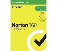 Software de seguridad Norton 360 Standard 1 licencia Soporte físico