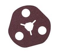 Norton Avos - Lote de discos de fibra (3 unidades, corindón, diámetro: 115 mm, grano 50)